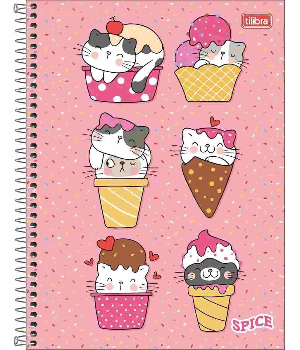 CADERNO C.D 1X1 SPICE FEM